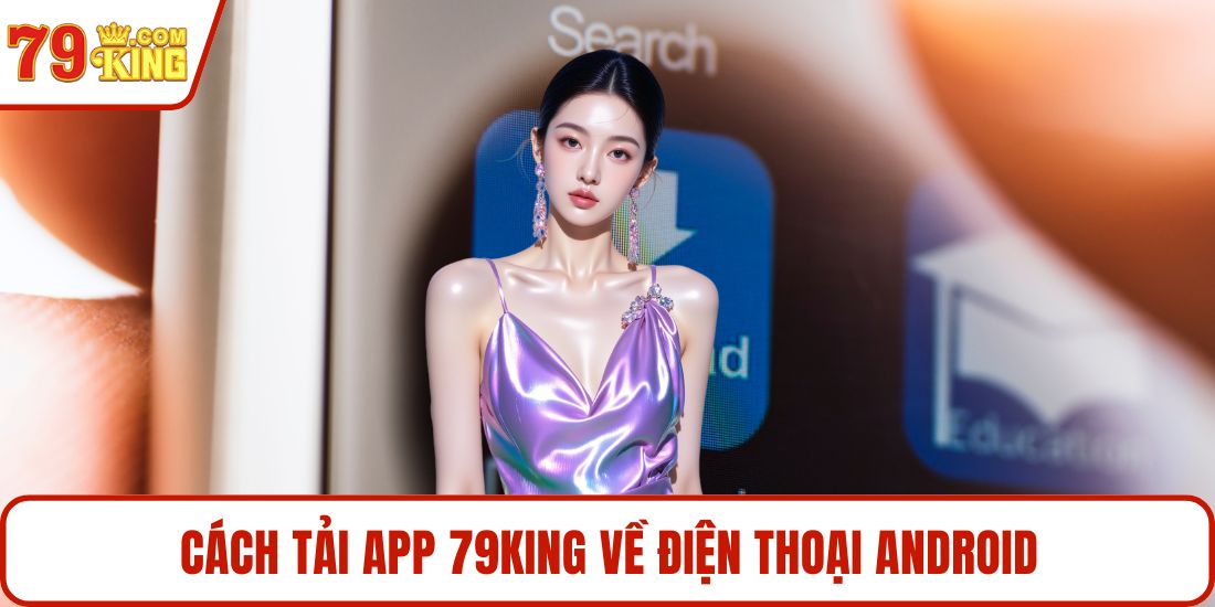Cách tải app 79KING về điện thoại Android