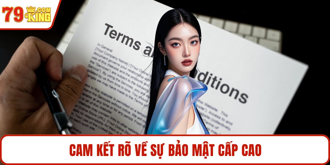 Cam kết rõ về sự bảo mật cấp cao