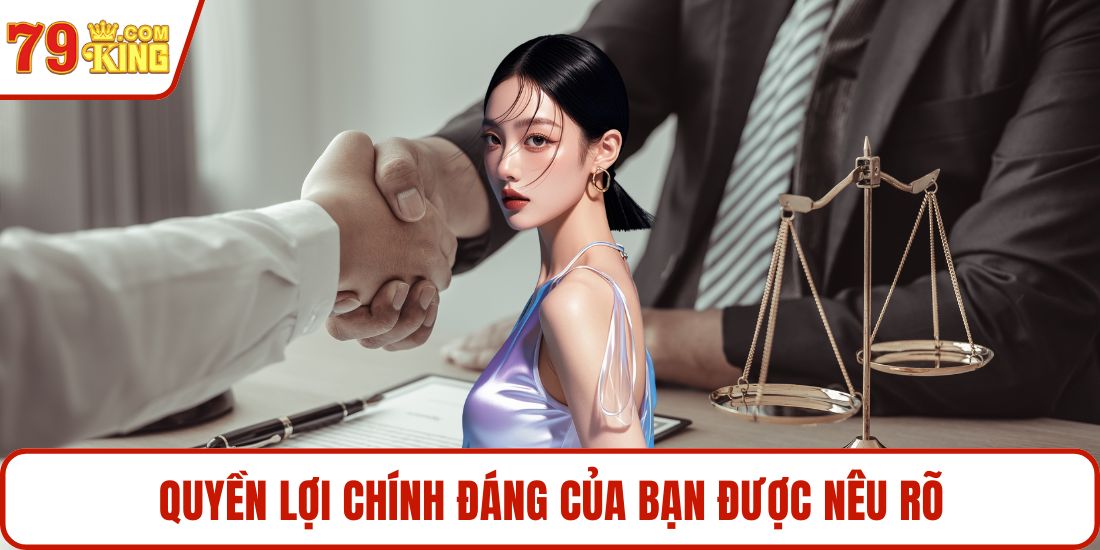 Quyền lợi chính đáng của bạn được nêu rõ